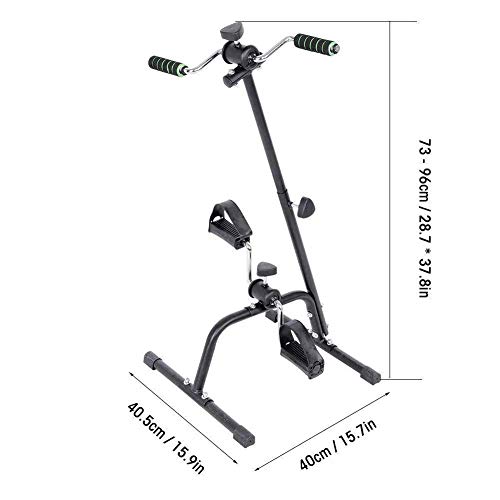 Bicicleta portátil para ejercicios de brazos y piernas miniatura 3