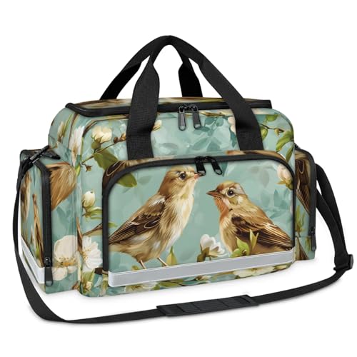 GzLeyigou First Aid Bags Empty, Slow Birds Emergency Bag First Aid Kit Multiple Compartment Kit Carrier On Call Trauma Bag For Paramedics Emergency Medical Supplies Kit