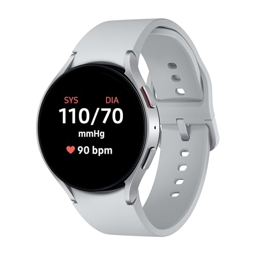 Image of Samsung Galaxy Watch6 LTE (44mm, Silver, Compatible with Android only) | Introducing BP & ECG Features