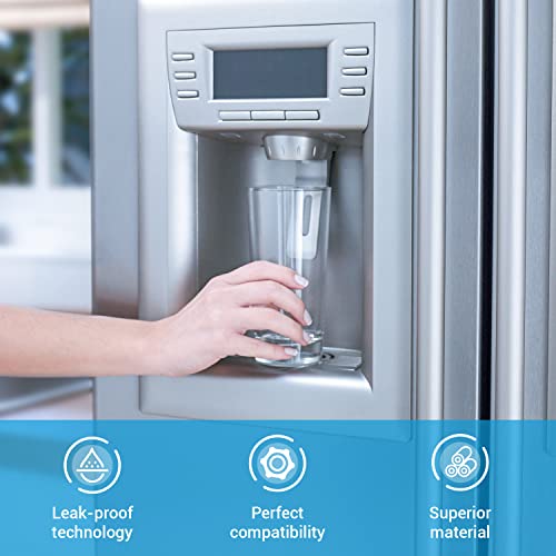 AQUA CREST RPWF Water Filter for GE Refrigerators, 2 Filters