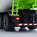 wheelfun Metal 1/14 RC Mixer Truck RTR 2.4GHz Radio 12CH Light Sound Effects Remote Control Agitating Lorry Finished Model Toys Battery Hobby Grade Model for Ages 14+
