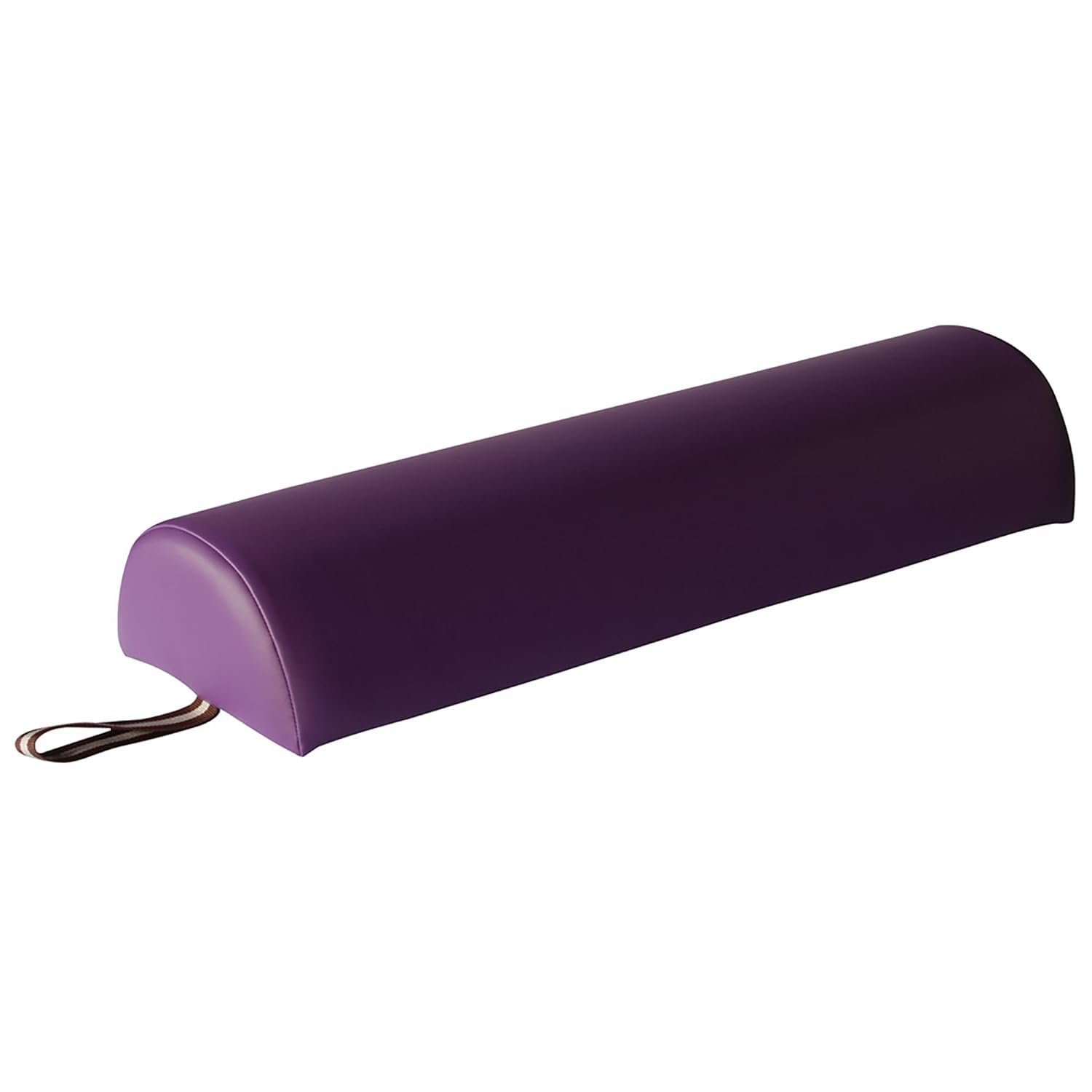 Master Massage Massage Bolster,Pillow Cushion, PU Upholstery, 100% Memory Foam, for Massage/Spa/Beauty/Tattoo/Back Pain Relief (Purple, 6'' Half Round)