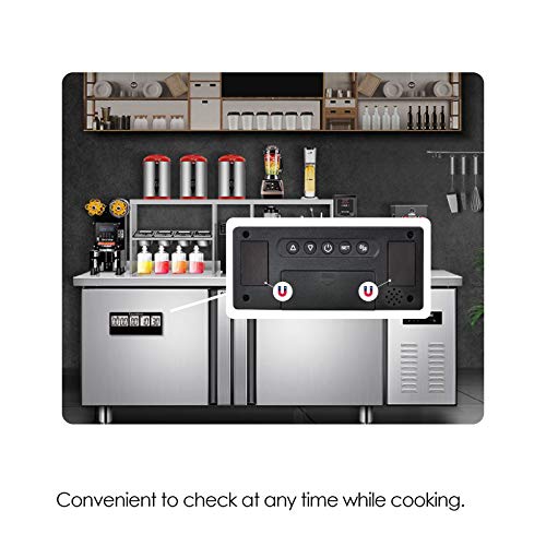 Jayron 9999 Day Digital Countdown Timer for Kitchen Office Desk LCD, Black - Image 4