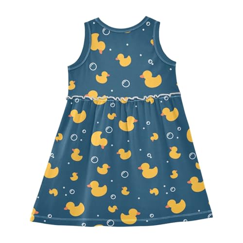 Little Girls Dress Toddler Sleeveless Dresses Casual Skater Dress Sundress for Kids 2-8Y2