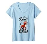 Photo Gallery donna la vita migliore con il coonhound redbone maglietta con collo a v Photo Gallery donna la vita migliore con il coonhound redbone maglietta con collo a v