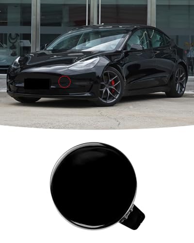 Cache œillet de remorquage Tesla Model 3 avant noir pour remplacer pièce perdue