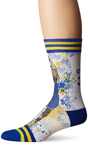 Chaussettes de sport Stance M : amorti performant et maintien du pied bleu