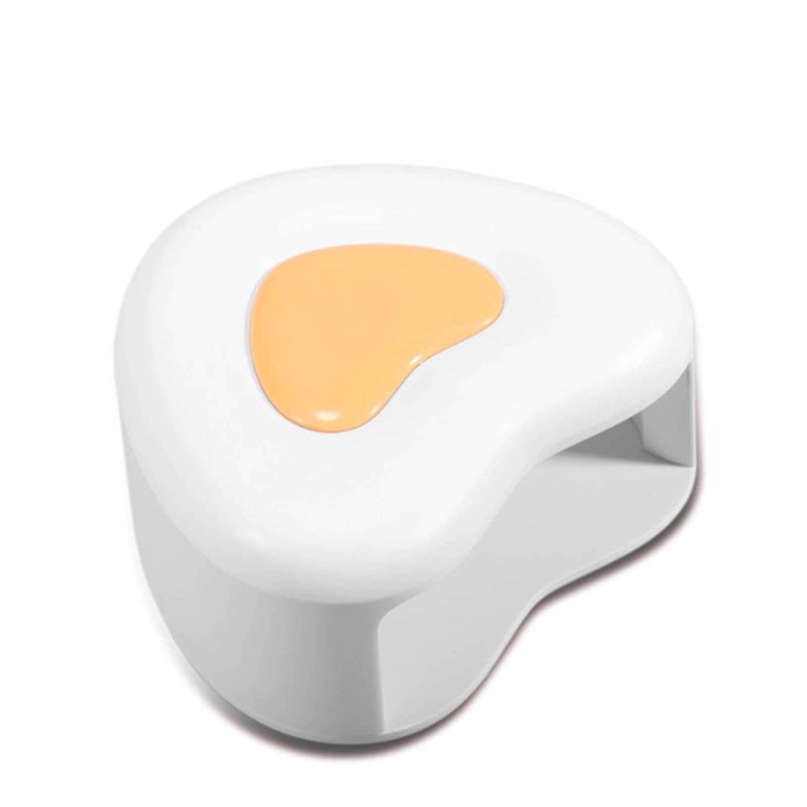 ZYC 180W UV per Unghie Lampada a Forma di Cuore Lampada a Forma di Cuore per Unghie Gel Polacco essiccatore indurello per Unghie,Bianca