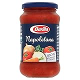 salsa napolitana historia  Barilla Salsa Napolitana 400G - Paquete de 2