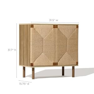 Luxenhome31accentcabinetbohoseagrassbuffetcabinetwithstoragemidcenturymodernsmallstoragecabinetbarliquorsideboardcabinetforkitchenlivingroomentrywayoak Urban Country Home Decor Luxenhome 31 accent cabinet boho seagrass buffet cabinet with storage mid century modern small storage cabinet bar liquor sideboard cabinet for kitchen living room entryway oak urban country home decor