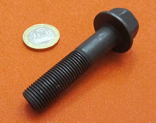 Grade 8 Black Oxide Steel Flange Bolts PT 1/2"-20 Thread x 2.25" Length 10 Pcs
