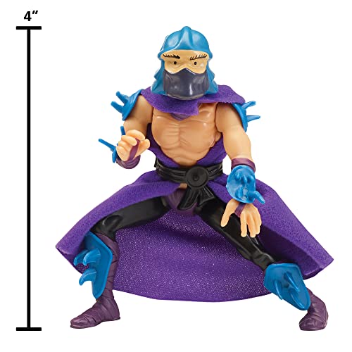 Teenage Mutant Ninja Turtles: 4” Original Classic Shredder Basic Figure By Playmates Toys #TOP1