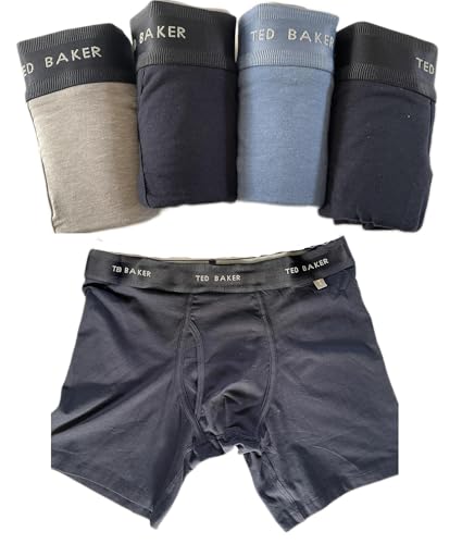 Bóxers Ted Baker de algodón elástico: adiós a las rozaduras con este pack de 4 talla M 2
