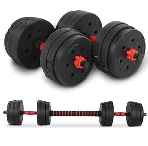 Set Manubri Palestra Regolabili Componibili Fitness Casa Multifunzione Allenamento Completo 20 Kg Adatto Uomini Donne Allenamento Palestra Completo Versatile