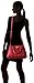 Anne Klein Total Look Medium Satchel Bag, Cherry/Cherry, One Size