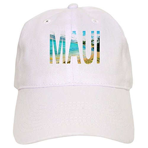 CafePress Maui Unique Adjustable Baseball Hat White
