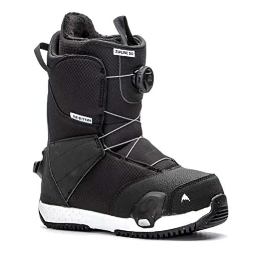 Burton Step On Zipline Snowboard Boots Kid's Sz 5k Black