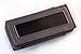 protect & HODL - Top Grain, Genuine Leather Case with Suede Interior for KeepKey Hardware Wallet (Black)