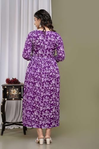 Image of Maternity Feeding Kurtis for Women Cotton - Zip Access Nursing Dress | Comfortable Pregnancy Wear | Stylish Feeding Kurti | Soft Cotton Maternity Dresses for Womens