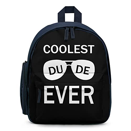 Coolster Dude Ever Unisex-Rucksack, leichte Laptop-Umhängetasche,...
