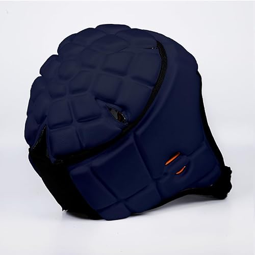 Gamebreaker PRO Powered by D3O Soft Shell Headgear (Navy Blue, Large) - Thumbnail 3