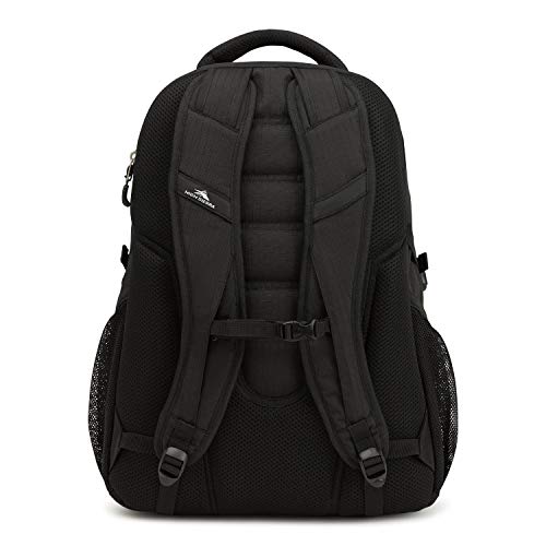 High Sierra Access 2.0 Laptop Backpack, One Size, Black