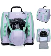Caracaleap Skischuhtasche Skifahren Snowboarden Reisegepäck Wasserdichter PVC-Boden Verstauen Sie...