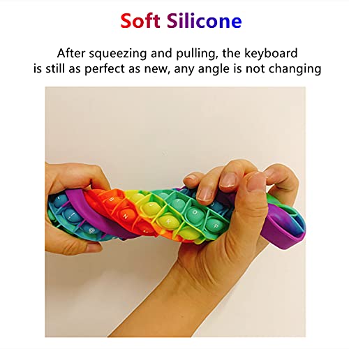 Zhongshun 011 Big Size Push Pop Fidget Toy,Pop Keyboard Push Bubble Fidget Sensory Toys,Autism Stress Reliever Bubble Pop Toys thumb #3