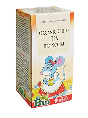 Apotheke BIO - Té bronquial infantil a partir de 9 meses de edad. Paquete de 20 bolsitas de té