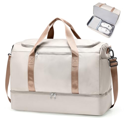 Sac de Voyage pour Femme,Bagage à Main Grand,Sac...