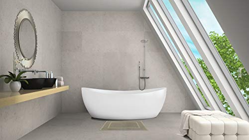 Allstar Badstof badmat Zen Taupe - Douchemat, katoen, 40 x 60 cm, taupe - Image 3