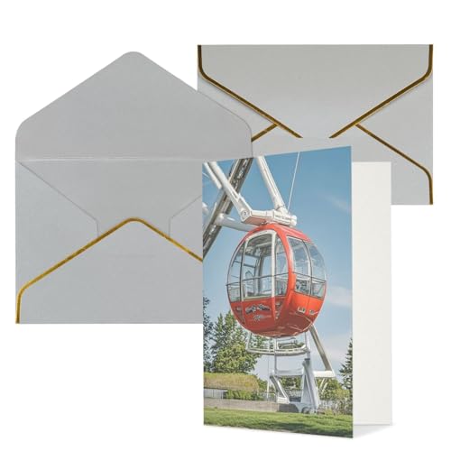 STVYUKL O[eBOJ[h CgO[̕t Thinking of You Card ϗ Happy Birthday  ҏ  m[gJ[h @p 4x6