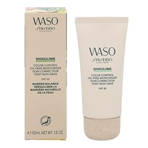 Shiseido,Waso Shikulime Color Control Oil-free Moisturizer Crème,Wit