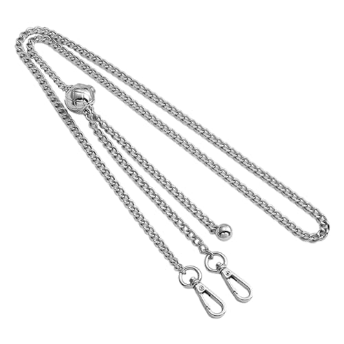 Image of Jiesinlov Purse Chain Adjustable Shoulder Strap with Small Metal Ball Replacement Transformation Crossbody Handbag