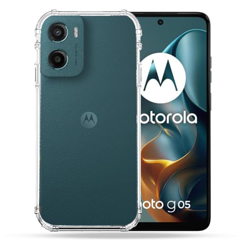 ClearCase - Carcasa Transparente Reforzada para Motorola Moto G05 y E15