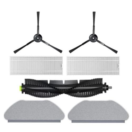 UQaBs ���[���[�u���V�J�o�[ ���^���N �_�X�g�{�b�N�X ���b�v�z�t���[�� Qihoo �ƌ݊����̂��� HEPA �t�B���^�[ 360 S10 X100 Max �ƌ݊��� ���{�b�g�|���@�A�N�Z�T���[ (Color : As shown-16)