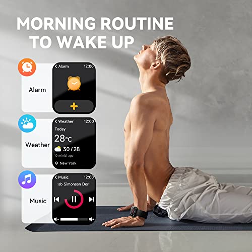 Smart Watch For Men(Answer/Make Call),Alexa Built-In,1.8"Fitness Tracker With Heart Rate Sleep Spo2 Monitor,100+Sport Mode,5Atm Waterproof,Activity Trackers And Smartwatches For Ios And Android Phones #TOP5