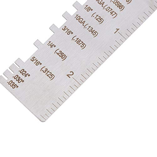 Calibrador de espesor para láminas metálicas TEDILUVI-456 miniatura 5
