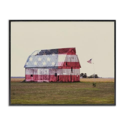 Americana Farmhouse Barn, 24 x 30 Inch Framed Giclée Print