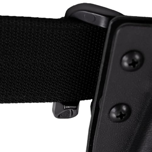[1 Pair] Dura-Grip Speed Clips for OWB Holsters - (Black) - (1.50in) - (Pair) - Quick Attach & Detach, Secure Belt Mount, Durable Tufmax Polymer, Lightweight, All-Day Comfort by HolsterSmith - Image 7