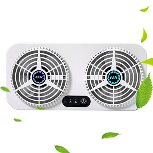 5 Pcs carro movido a energia solar - Refrigerador carro interface USB,Radiador carro elimina o cheir