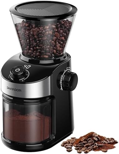 Electric Burr Coffee Grinder