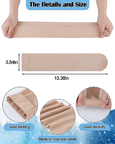 Chuarry 6 Pairs Skating Leg Warmer Sets For Women Girls Knit Long Leg Warmers Skating Socks Calf Socks Set For Figure Skating thumb #3