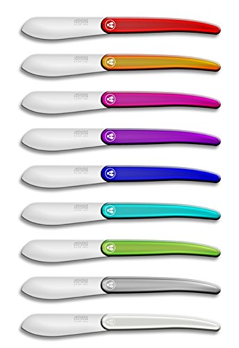 Laguiole Evolution 445706 Tartineur Laguiole Acier Inoxydable/ABS 23,3 x 2,4 x 1,8 cm,(Unité-1 Couleur assortie) Cover