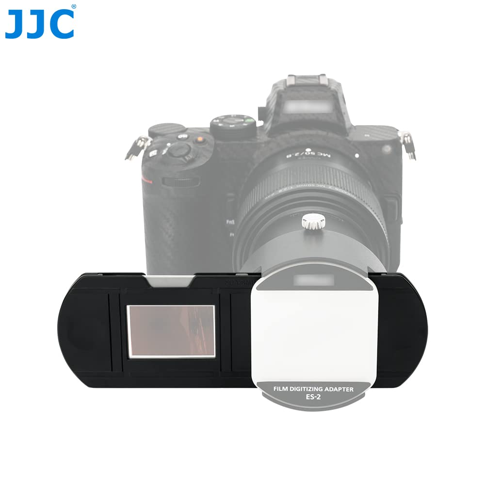 JJC FH-5 Set di 2 staffe scorrevoli da 35 mm per Nikon ES-2, adattatore per pellicole e altre diapositive, accessori fotocopiatrici