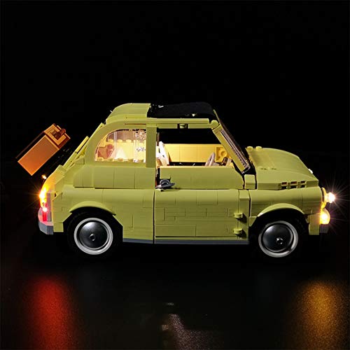 Sugeren LED Beleuchtungsset für LEGO Creator Expert Fiat 500, Batteriebetrieben Led Licht Set Kompatibel mit Lego 10271… – Bild 4