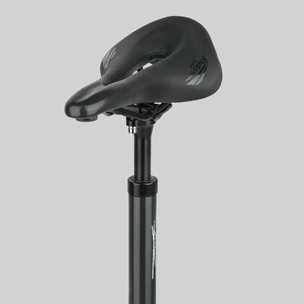 Tige de selle de vélo antichoc à ressort en métal pour VTT, 30,4 x 400 mm