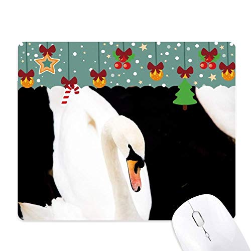 Alfombrilla de ratón de cisne blanco para un deslizamiento suave y sin esfuerzo