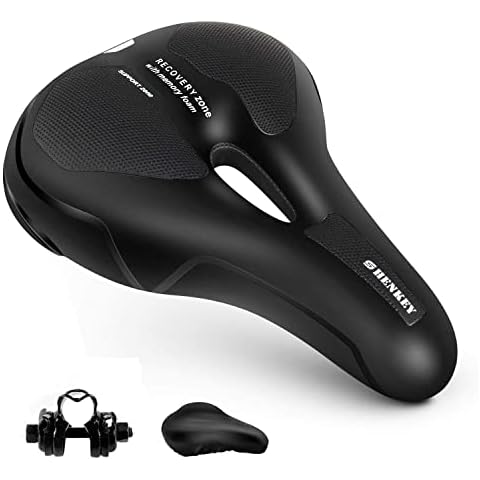 Sillín de Bicicleta Cómodo con Acolchado de Espuma de Memoria Cover