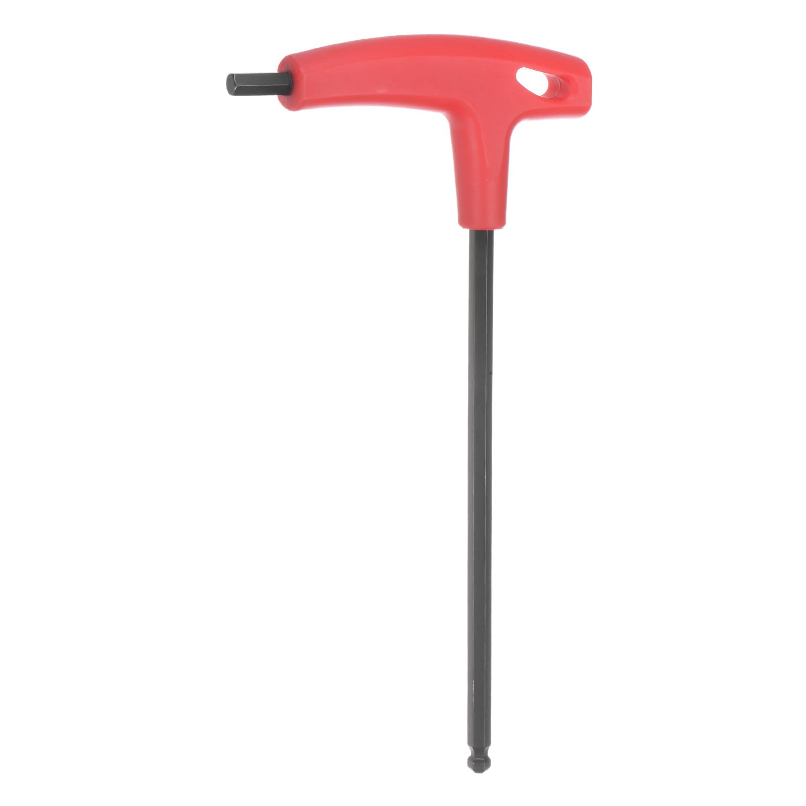 QUARKZMAN Hex Ball Wrench with T-Handle 6mm Metric Long Arm Steel CR-V Ball Head Wrenches for Automotive & Home Maintenance